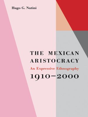 cover image of The Mexican Aristocracy